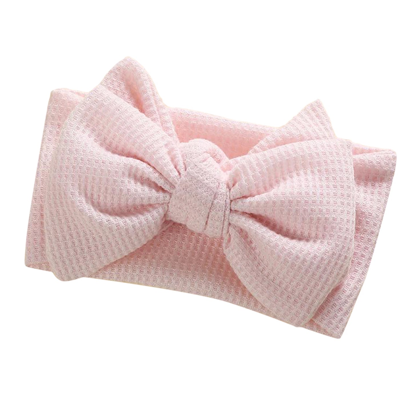 2022-06-01  Infant Baby Girl Bow Headband Cute Stretch Bowknot Sweat Hair Bands Clothing Accessories