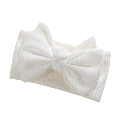 2022-06-01  Infant Baby Girl Bow Headband Cute Stretch Bowknot Sweat Hair Bands Clothing Accessories